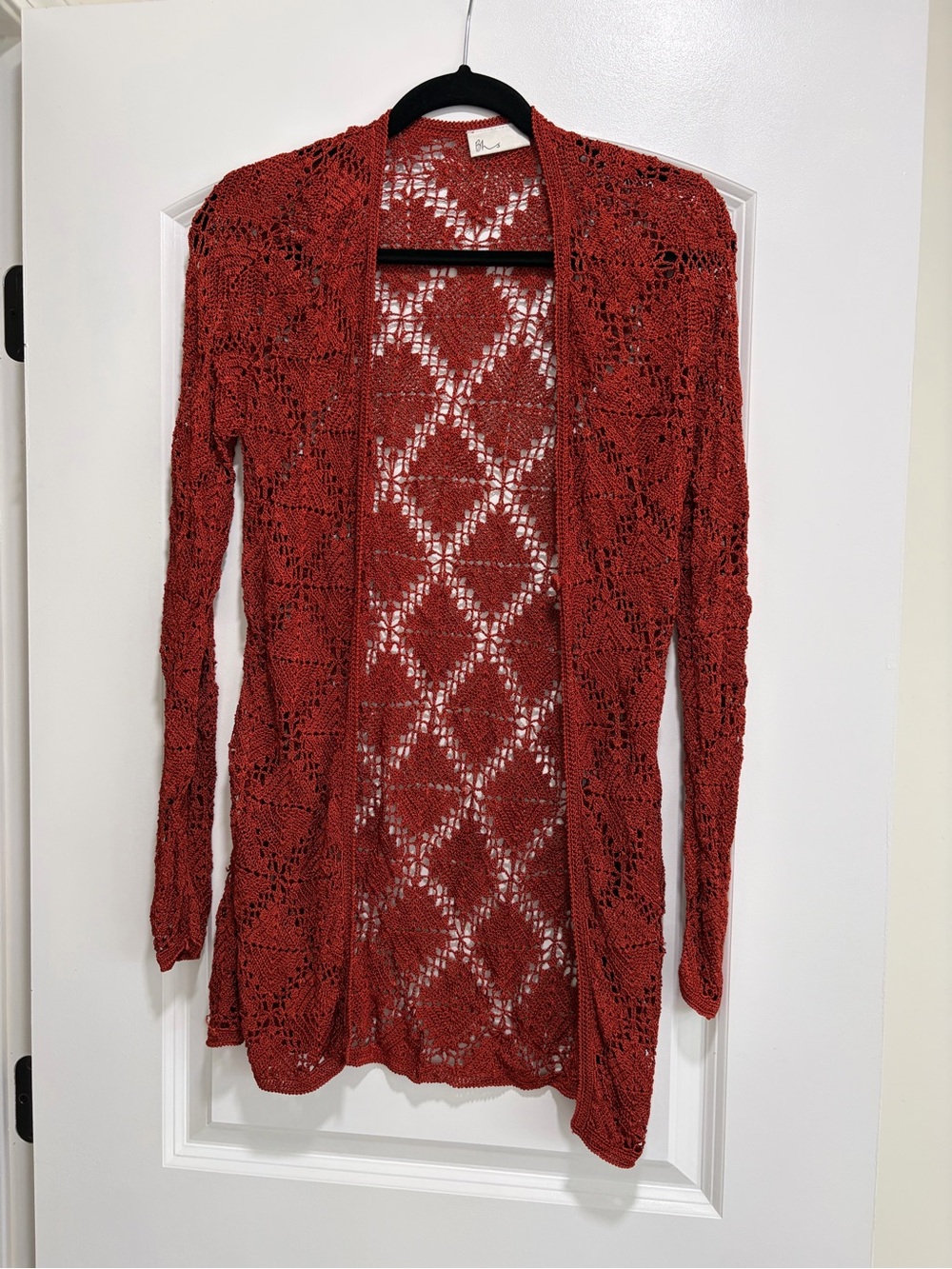 BHS vintage crochet cardigan.